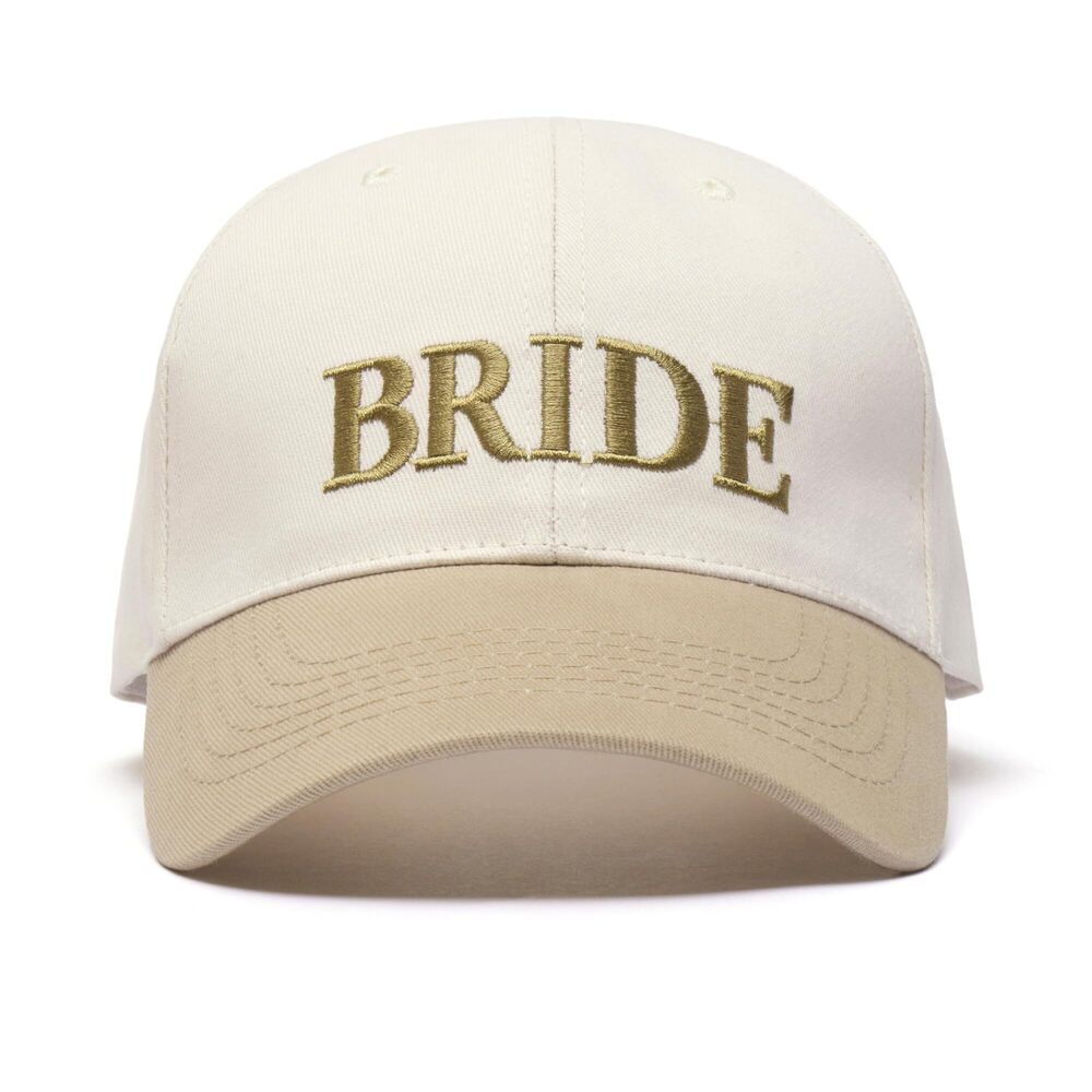 9795 Beige Hat Bride 1 Pack for Bachelorette Party